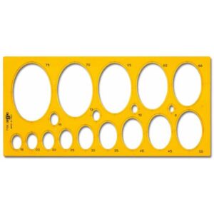 Ellipse mask 8÷75 mm Arda -