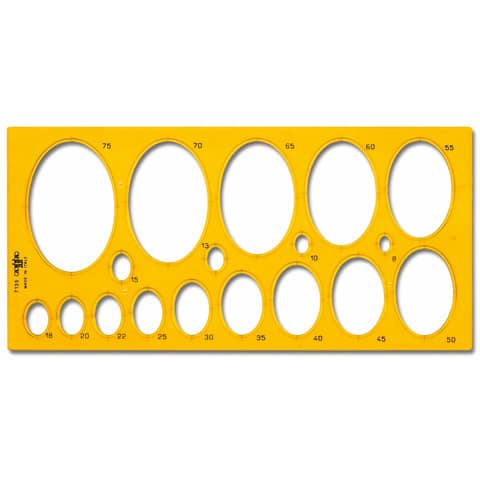 Maschera per ellissi 8÷75 mm Arda -
