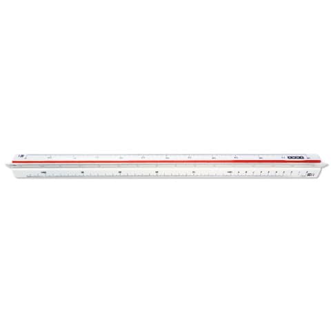 Scalimetro 30 cm Arda uso arredamento 1:20 - 25 - 50 - 75 - 100 - 125 -