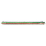 Scalimetro 30 cm Arda uso catasto 1:500 - 1000 - 1250 - 1500 - 2000 -