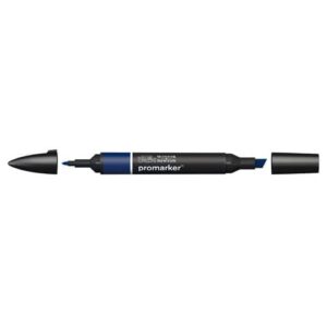 Pennarelli doppia punta Winsor&Newton Promarker indigo blue V234 -