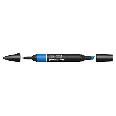 Pennarelli doppia punta Winsor&Newton Promarker true blue B555 -