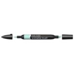 Pennarelli doppia punta Winsor&Newton Promarker brush pebble blue C217 -