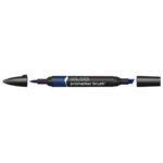 Pennarelli doppia punta Winsor&Newton Promarker brush indigo blue V234 -
