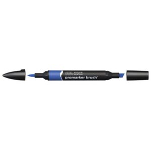 Pennarelli doppia punta Winsor&Newton Promarker brush egyptian blue B944 -