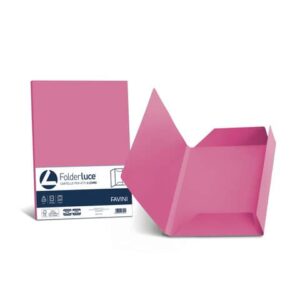 Cartellina 3 lembi Favini Folder Luce&Acqua 200 g/m² 24,5x34,5cm conf.25