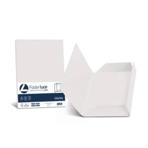 Cartellina 3 lembi Favini Folder Luce&Acqua 200 g/m² 24,5x34,5cm conf.25
