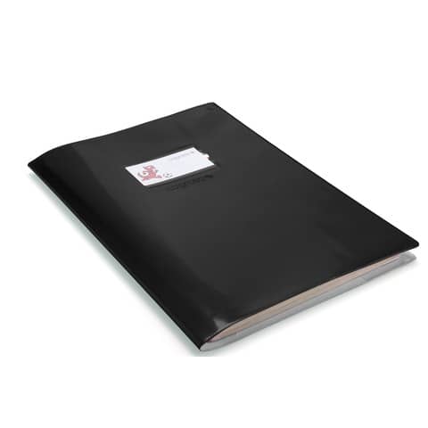 Copertine in PVC coprimaxi Colorosa 21x30 cm nero - conf. 25 pz -