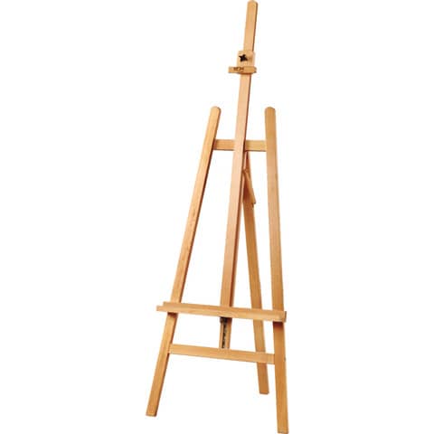 Cavalletto Lyra in legno di faggio - 66x87x173 cm -