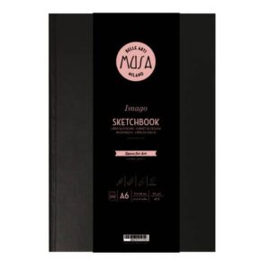 Blocco a libro Imago SKETCH Musa 200 pagine 105 g formato A6