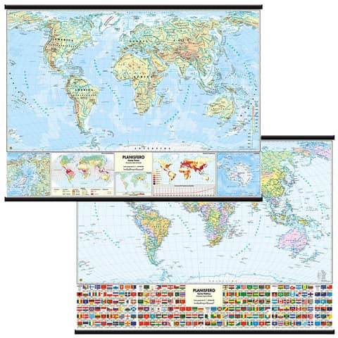 Carta murale Belletti Mondo