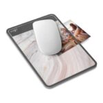 Cep mouse pad 210x150 mm - pink marble