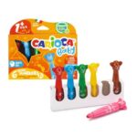 Pennarelli Carioca Baby Teddy 1+ in colori assortiti - conf. 6 pezzi -