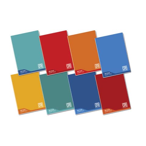 Quaderno Maxi One Color Didattico per disgrafia A4 100 g 18+1 ff 10 mm