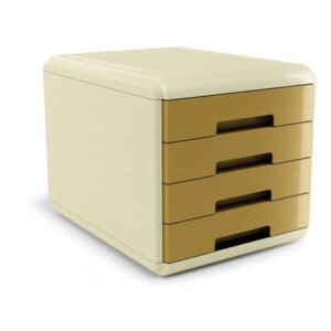 Cassettiera Arda Vintage Caramel 4 cassetti 29,5x38,5xH.28,2 cm