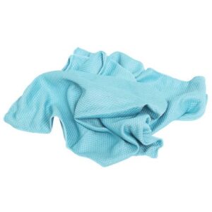Panno in microfibra Pippo per vetri - 50x40 cm colore azzurro -