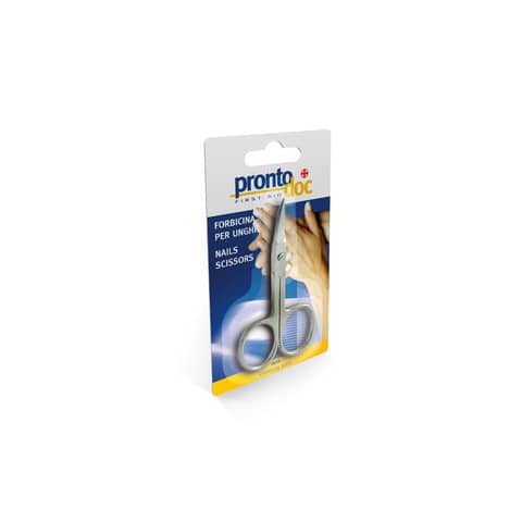 Forbicina in acciaio inox ProntoDoc in blister unghie