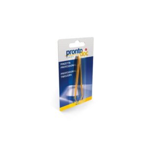 Pinzetta professional ProntoDoc in blister 100% acciaio inox