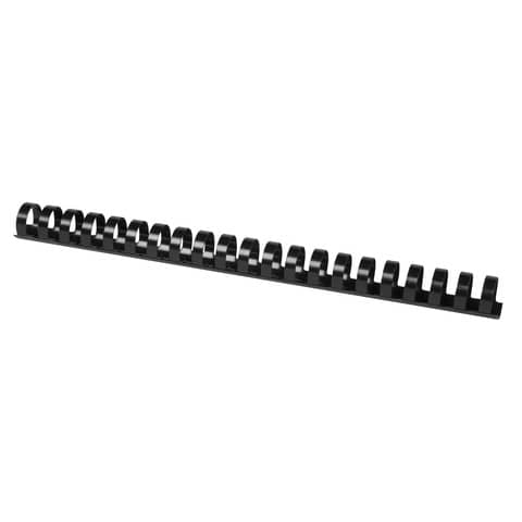 Spirali in PVC per rilegatura Q-Connect 22 mm - colore nero -