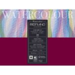 Blocco collato Fabriano Watercolour grana fine 20 fogli 30x40 cm -