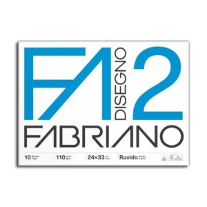 Album da disegno Fabriano F2 punto metallico 110 g/m² 24x33 cm