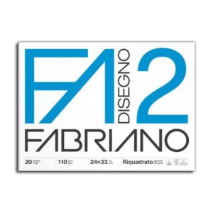 Album da disegno Fabriano F2 punto metallico 110 g/m² 24x33 cm 10 fogli