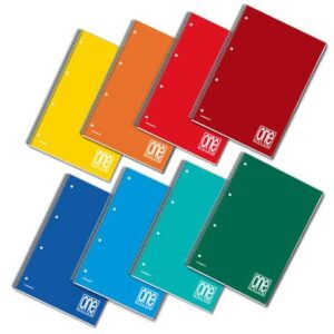 Quaderno spiralato Maxi One Color A4 - 80 g/m2 - 60 ff - 4 mm