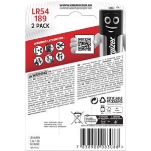 Batterie alcaline a bottone ENERGIZER LR54/189