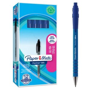 Penna gel a scatto M 0,7 Paper Mate FLEXGRIP GEL blu