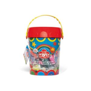 Vaso espositore 100 salsicciotti pasta modellabile Didò -