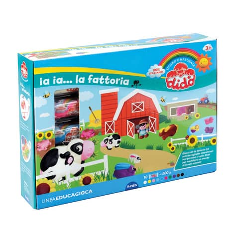 Pasta modellabile in gioco creativo Didò ia ia... la fattoria