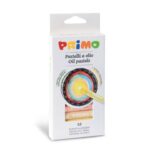 Round oil pastels Primo Ø 8 mm assorted colours - 12 pack - 12 pcs.