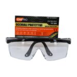 Occhiale protettivo Emi in policarbonato 55x150 mm - nero - EN166:2001 YY301
