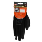 Guanti da lavoro in poliuretano Emi 10/XL - nero - EN 388 4131X -