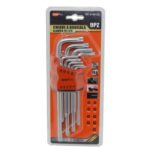 Kit di chiavi a brugola assortite Emi - puntale tork - conf. da 9 pezzi -