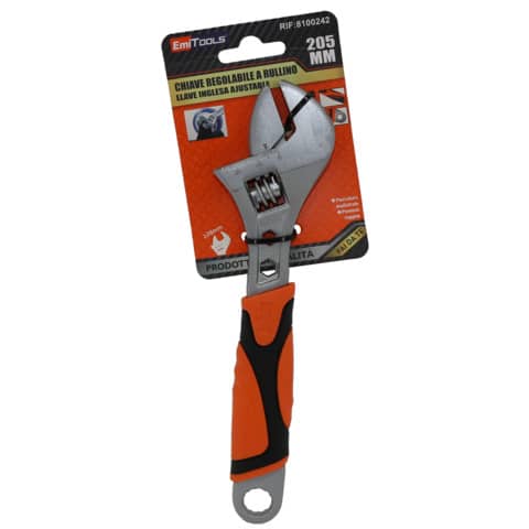 Emi Adjustable Roller Wrench - 20.5 cm -