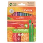 Pennarelli acquerellabili Lyra Art in astuccio appendibile 12 colori assortiti