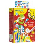 Gioco creativo Giotto Bebè Happy Moments 28 x 16,5 x 7,5 cm My Finger Puppets