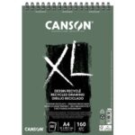 Blocco spiralato sul lato corto Canson XL Recycled 50 ff 160 g/m² A4