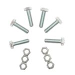 Bulloni con dadi Emi M6 x 30 mm - conf. 6 pezzi -