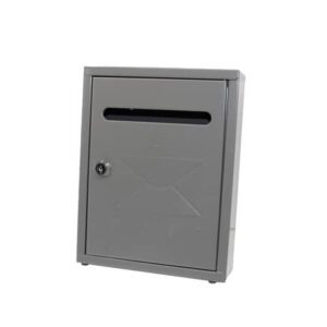 Cassetta portalettere Emi 200x75x260 mm argento