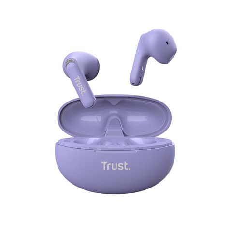 Auricolari ENC bluethooth Trust Yavi porpora