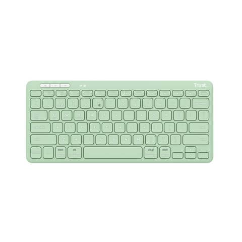 Trust Lyra compact multi-device wireless keyboard - green -