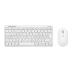 Set tastiera e mouse wireless con ricevitore Trust Lyra - bianco -