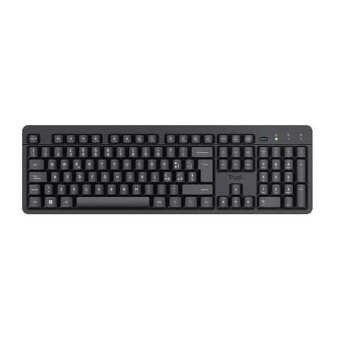 Tastiera wireless silenziosa Ody II nero