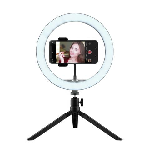 Trust MAKU black vlog light ring kit