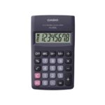 Calcolatrice tascabile ad 8 cifre Casio con cover in plastica blu