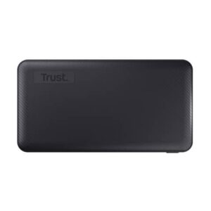 Ultra-thin 10,000 mAh powerbank Trust Primo - black -