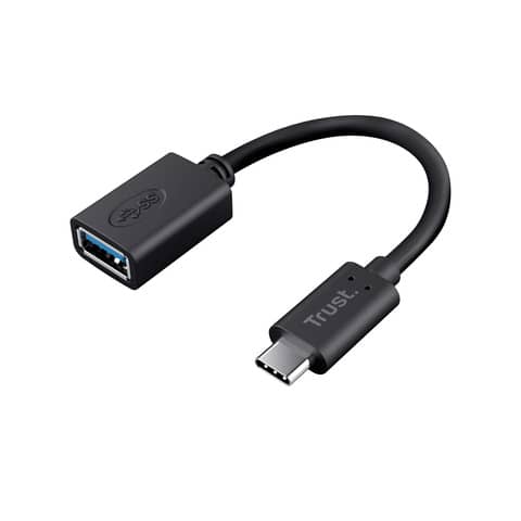 Trust USB-C to USB-A 3.0 Adapter Cable Black
