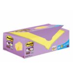 Post-It® Super Sticky 20+4 pads 90 sheets/block Canary